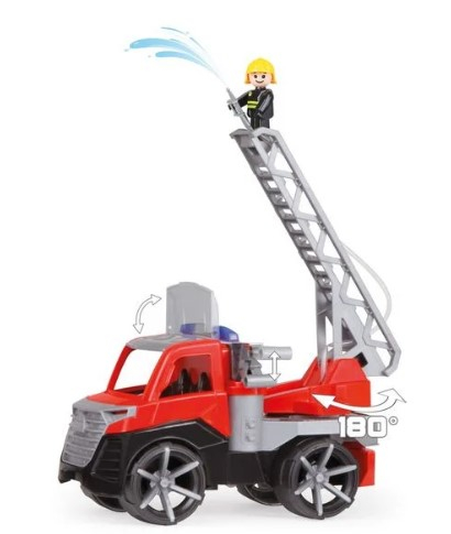 Camion pompieri Truxx 2, Lena, Plastic, 29 x 15 x 19 cm, Rosu/Gri [1]