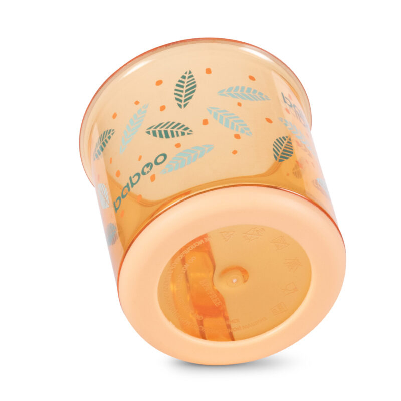 Cana Cu Fund Antiderapant Baboo - 170 ml, Portocaliu, 12 luni+ [4]