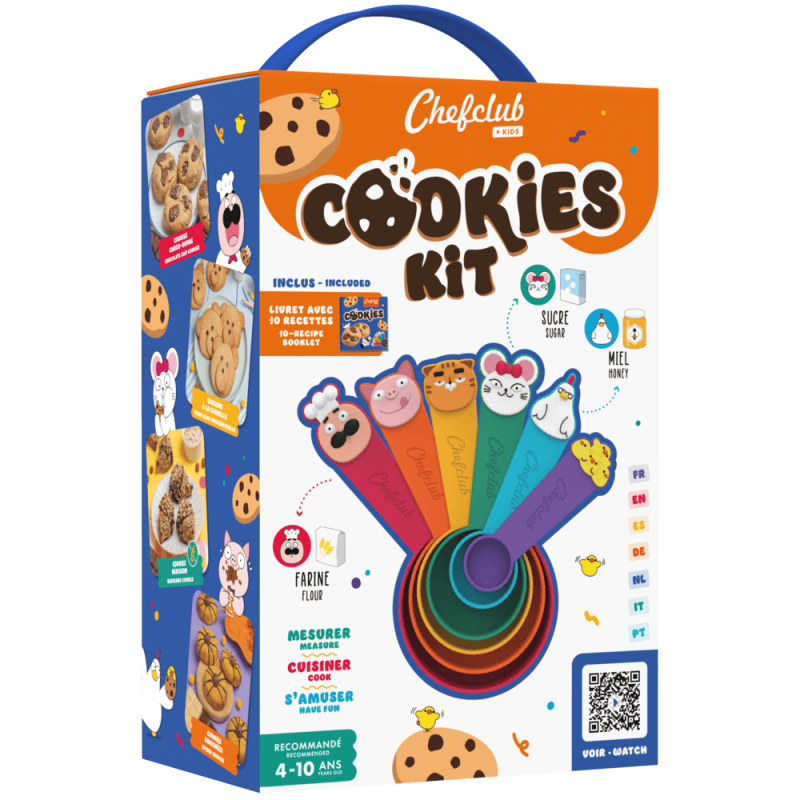Canile de masurare ingrediente, Cookies Kit, Chefclub Kids [4]