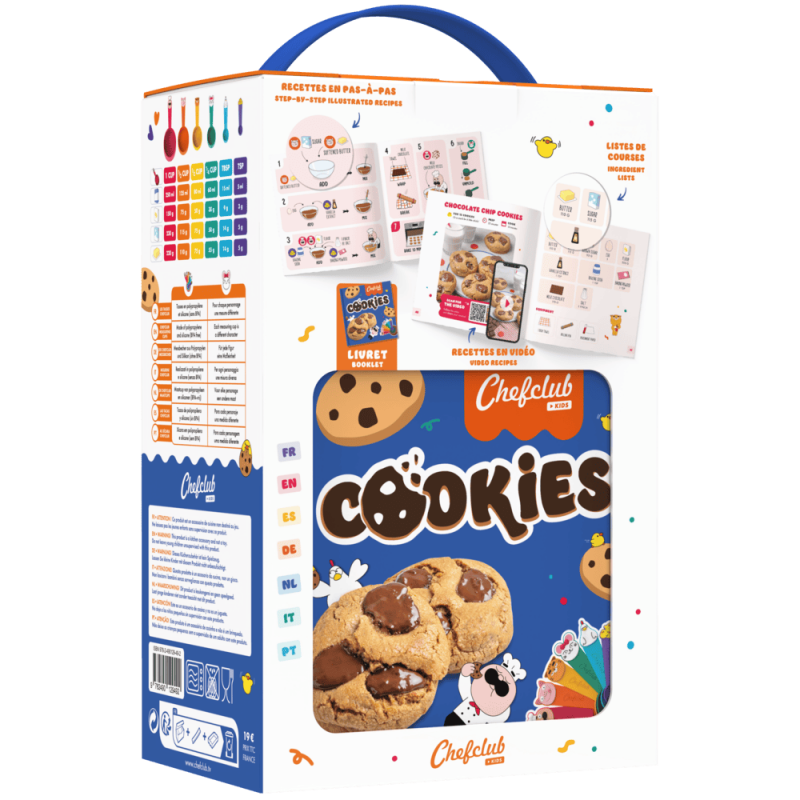 Canile de masurare ingrediente, Cookies Kit, Chefclub Kids [2]