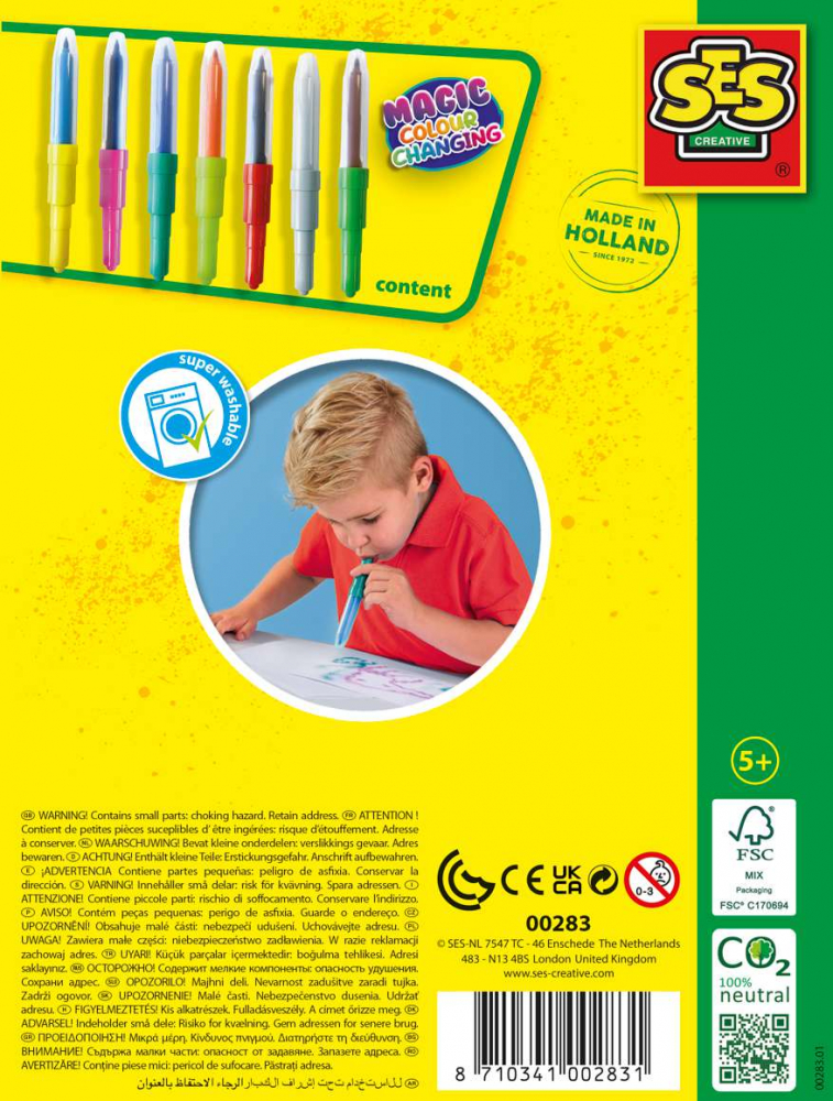 SES Creative-Carioci Cu Aerograf-Schimbarea Magica A Culorii [3]