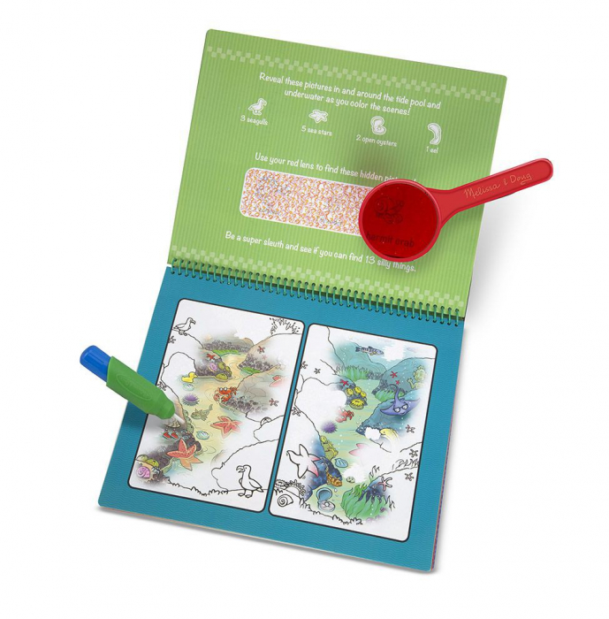 Melissa & Doug Carnet Apa magica Deluxe Descopera Animalele- Melissa and Doug [2]