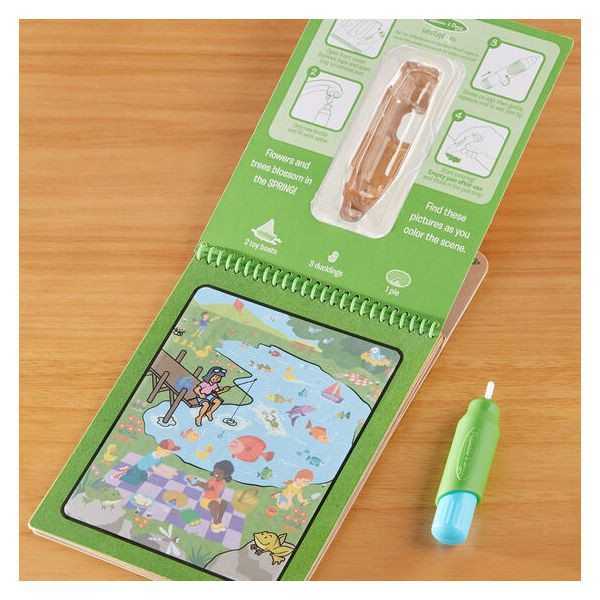 Melissa & Doug Carnet de colorat Apa magica colectia Sa Exploram Natura Anotimpurile [4]