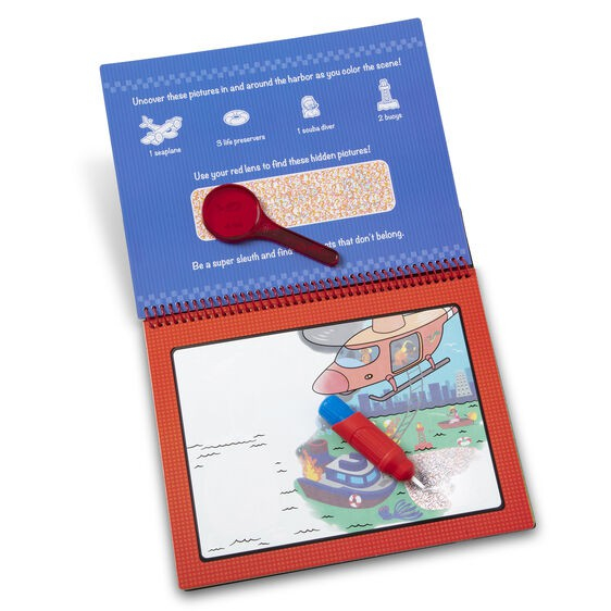 Melissa & Doug Carnet de colorat Apa magica Deluxe Aventuri [3]
