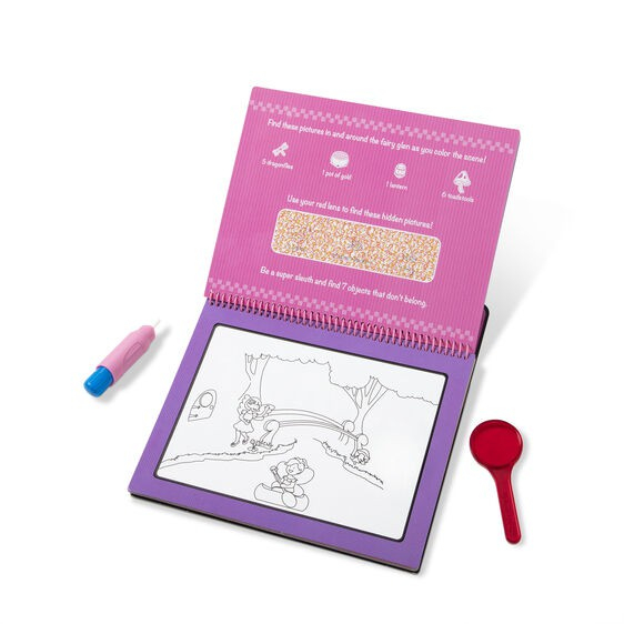 Melissa & Doug Carnet de colorat Apa magica Deluxe Povesti cu Zane [3]