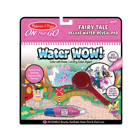 Melissa & Doug Carnet de colorat Apa magica Deluxe Povesti cu Zane [1]