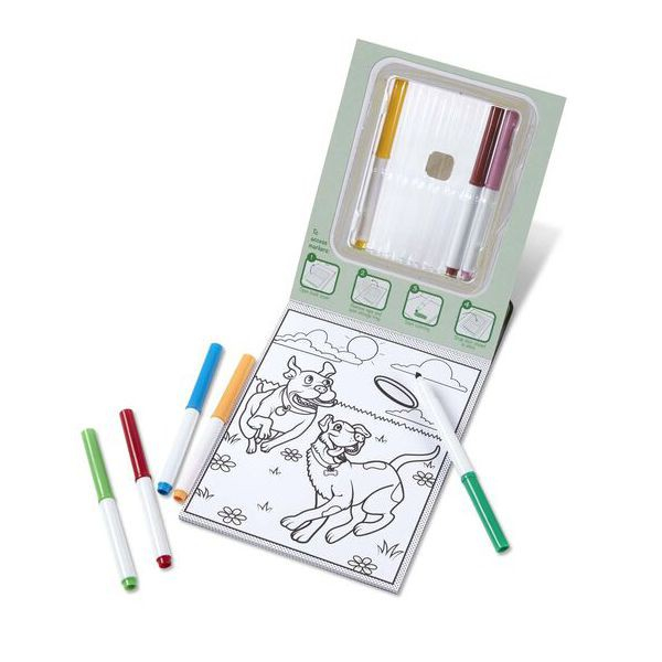 Melissa & Doug Carnet de colorat Modele magice Animale de companie [2]