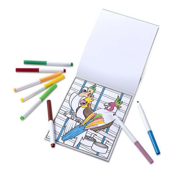 Melissa & Doug Carnet de colorat Modele magice Animale de companie [3]