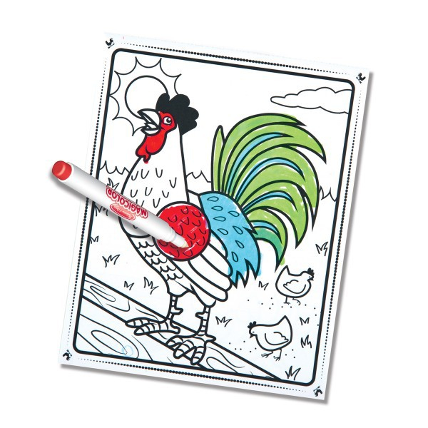 Melissa & Doug Carnetel de colorat Magicolor Animale de la ferma [2]
