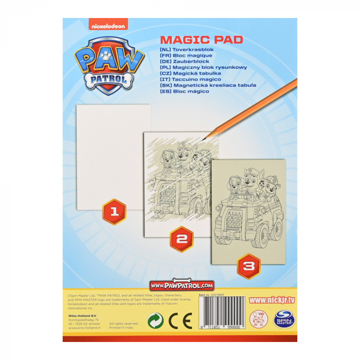 WinsHolland-Carnetel magic de desen Paw Patrol [2]