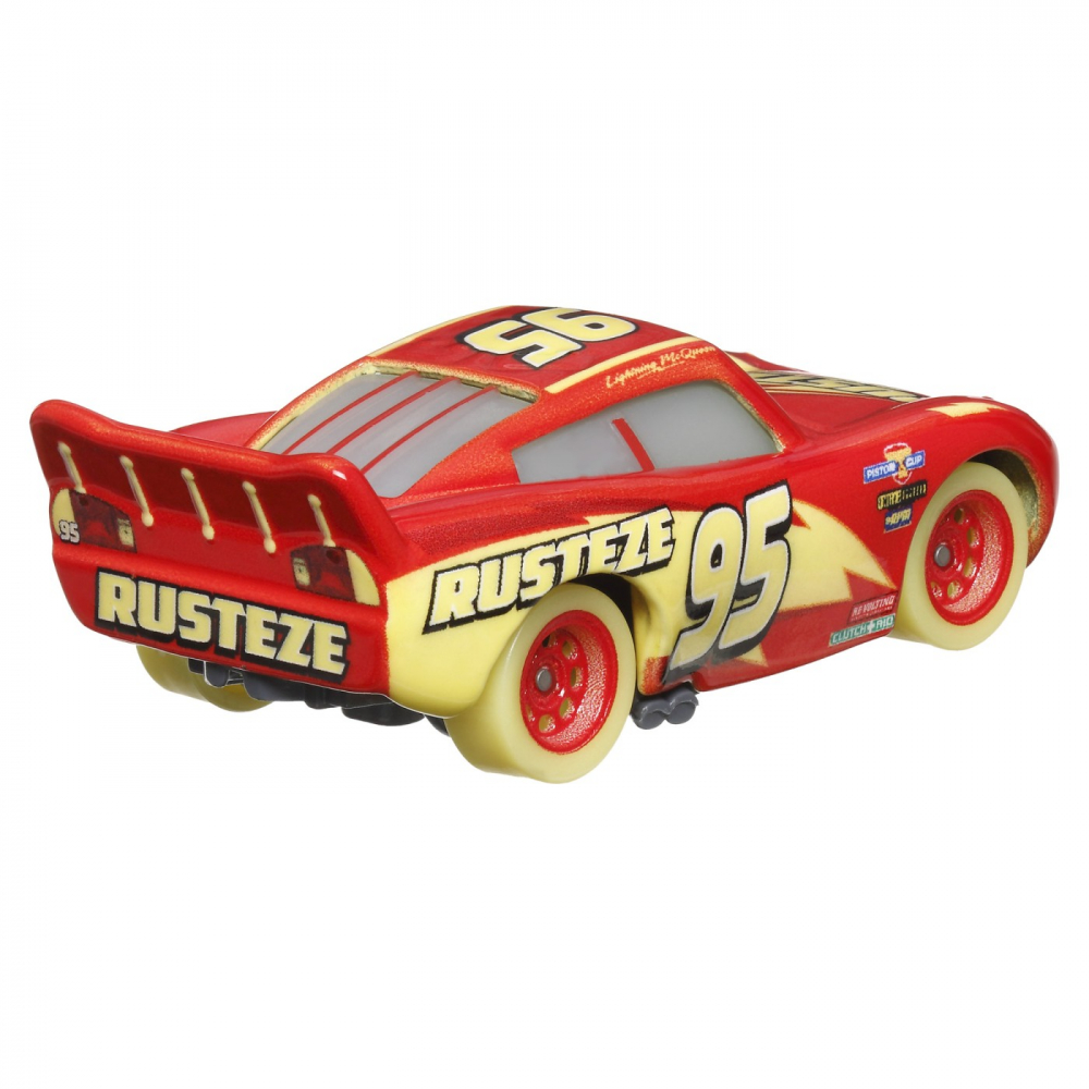 Cars Glow Racers Masinuta Metalica Fulger Mcqueen 1:55 [3]