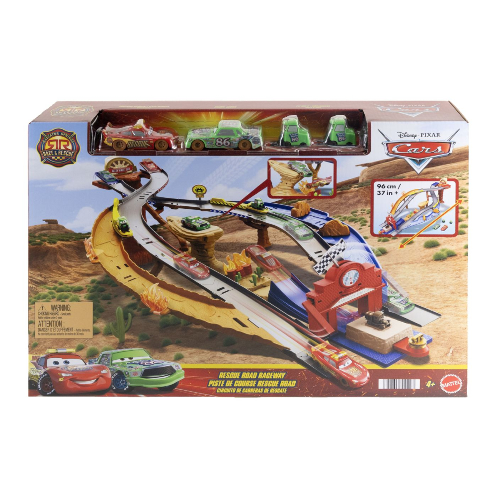 Cars Race And Rescue Set De Joaca Curcuit De Salvare Si 3 Masinute ...