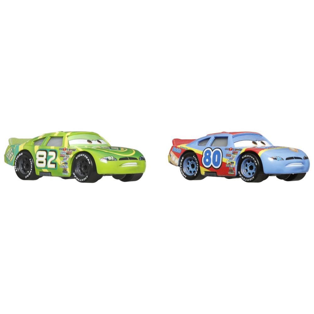 Mattel-Cars3 Set 2 Masinute Metalice Sage Vanderspin Si Darren Leadfoot [3]