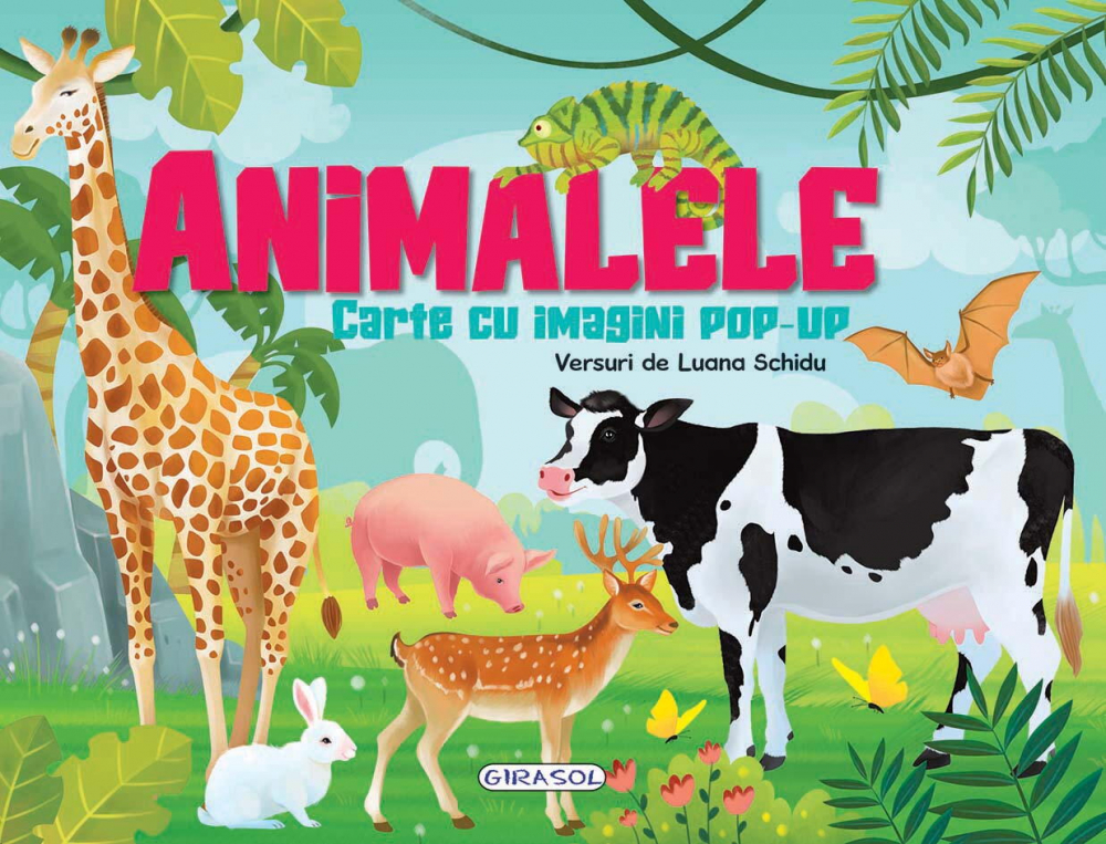 Carte cu imagini pop-up - Animalele [1]
