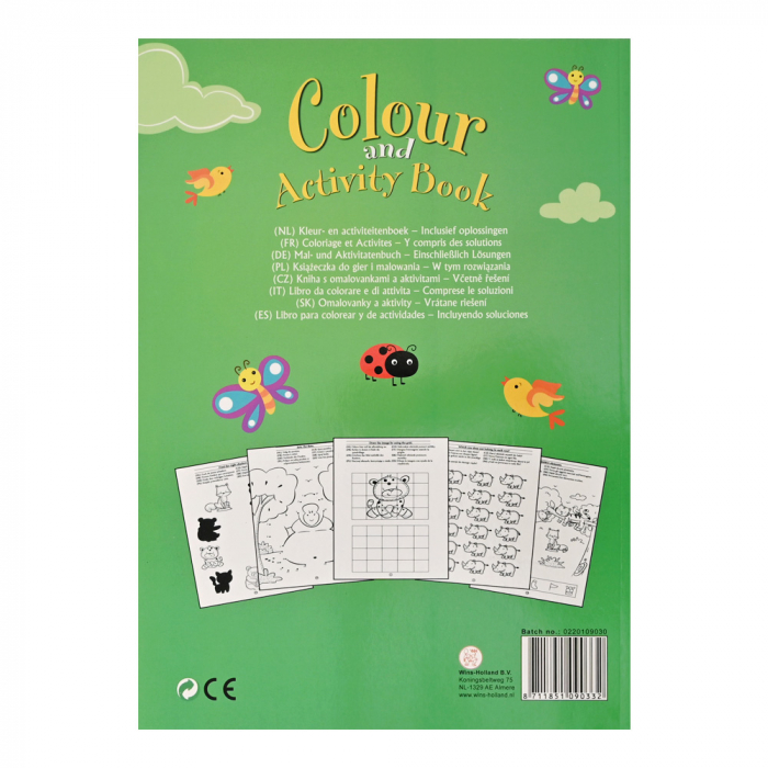 WinsHolland-Carte de colorat cu activitati - animale salbatice [2]