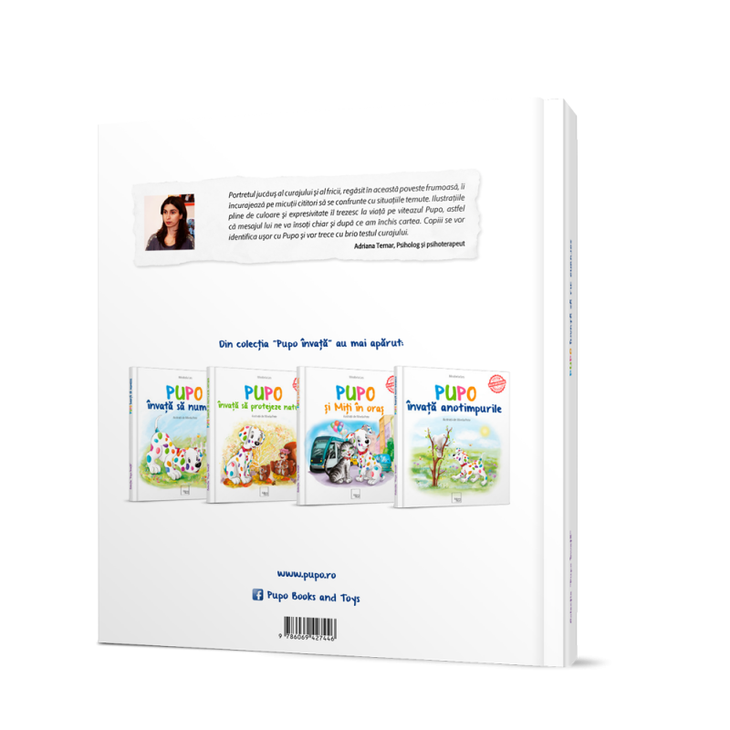 Carte educativa "Pupo invata sa fie curajos" [7]