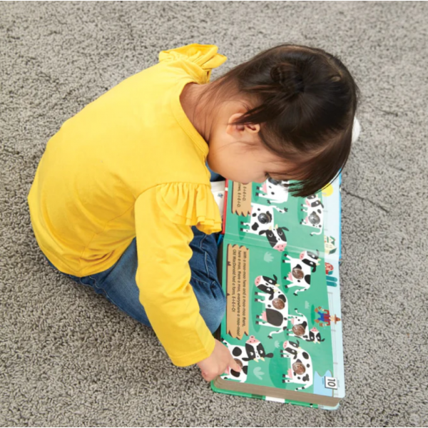 Melissa & Doug-Carte-joc in limba engleza Ferma cu butoane [8]
