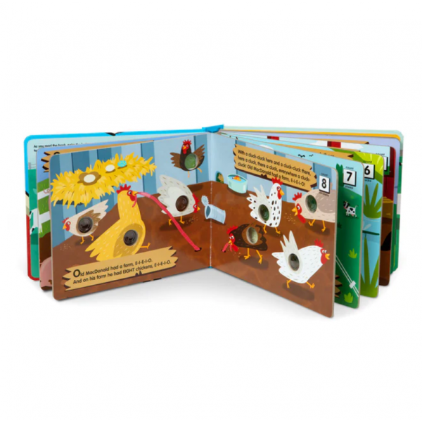 Melissa & Doug-Carte-joc in limba engleza Ferma cu butoane [3]