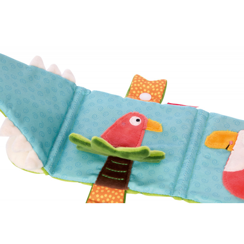 Sigikid-Carte senzoriala din plus cu activitati Crocodil, PlayQ Sigikid [9]