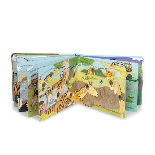 Melissa & Doug Carticica copii Caravana Safari - Poke-a-Dot Melissa & Doug [3]