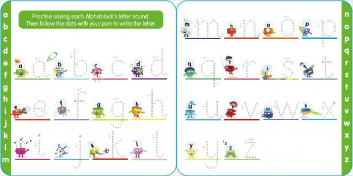 Alphablocks Carticica Scriu si sterg Alphablocks - Primele cuvinte [2]