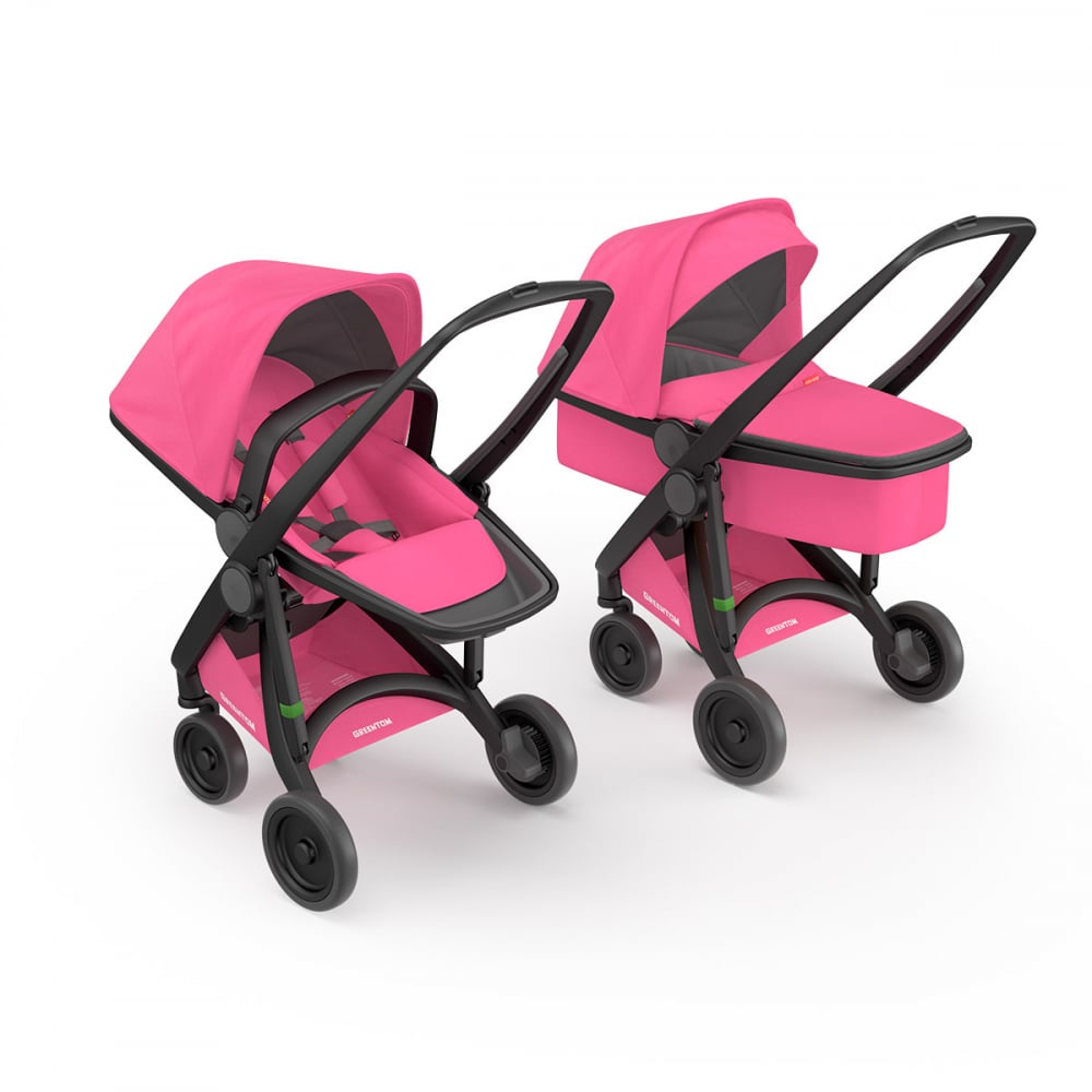 Greentom-Carucior 2 In 1, Greentom, 100% Ecologic, Black Pink [1]
