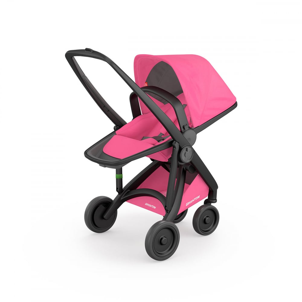 Greentom-Carucior 2 In 1, Greentom, 100% Ecologic, Black Pink [3]