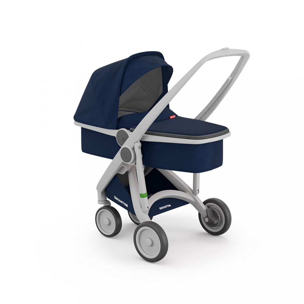 Greentom-Carucior 2 In 1, Greentom, 100% Ecologic, Grey Blue [3]