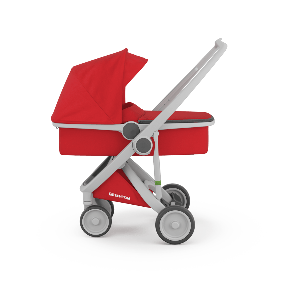 Greentom-Carucior 2 In 1, Greentom, 100% Ecologic, Grey Red [4]