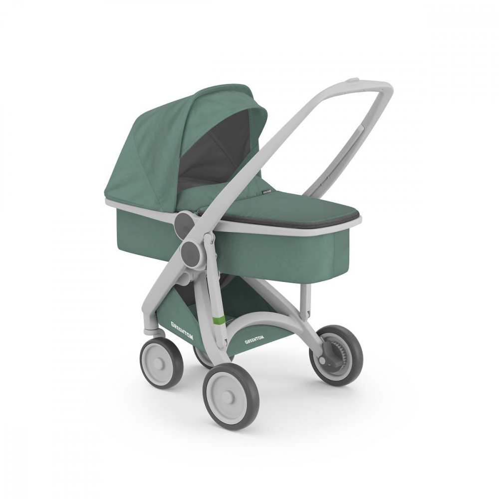 Carucior 2 In 1, Greentom, 100% Ecologic, Grey Sage [6]