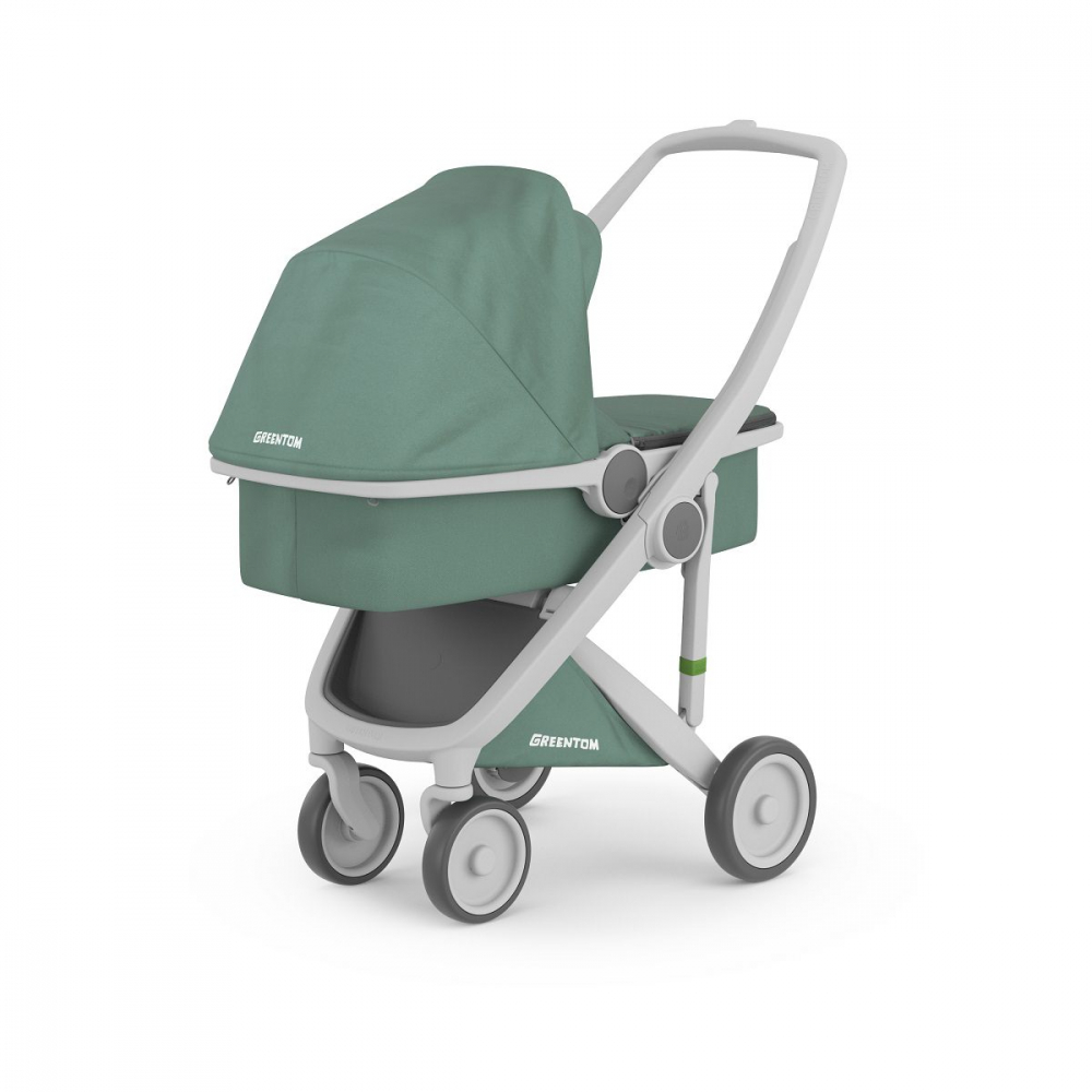 Carucior 2 In 1, Greentom, 100% Ecologic, Grey Sage [4]