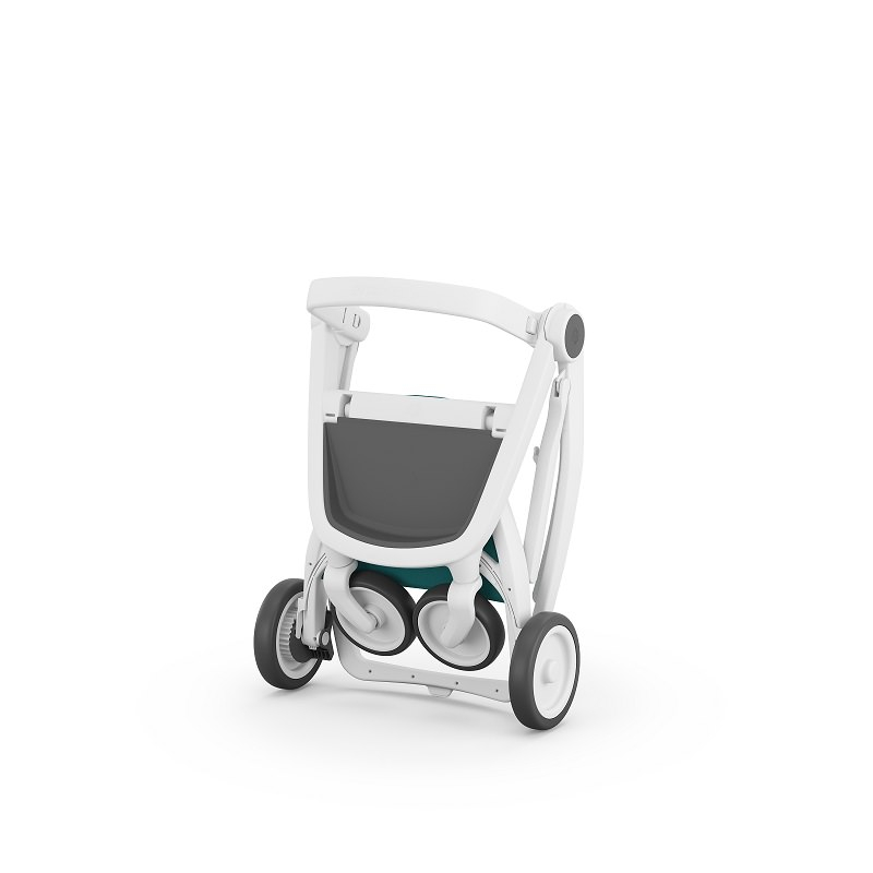 Greentom-Carucior 2 In 1, Greentom, 100% Ecologic, White Teal [2]