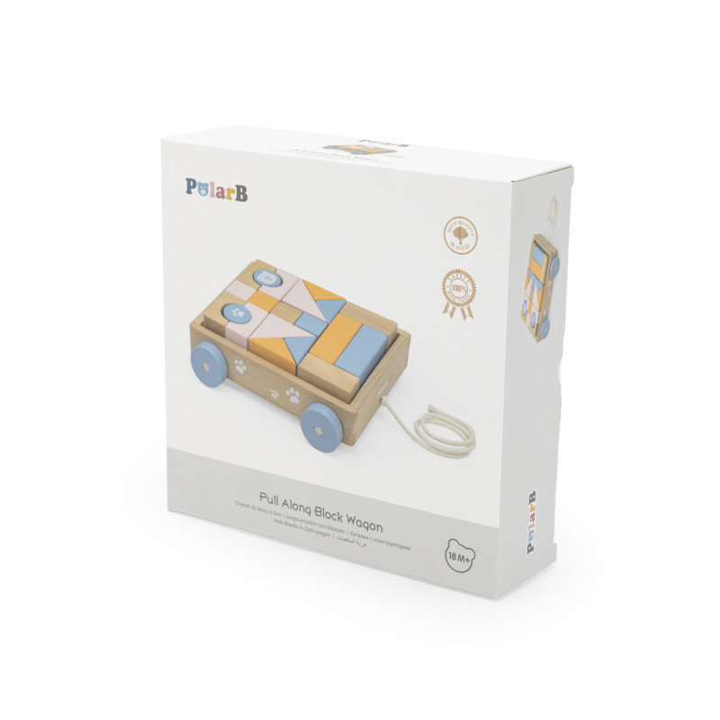 Viga-Carucior de tras cu cuburi, PolarB Viga [2]