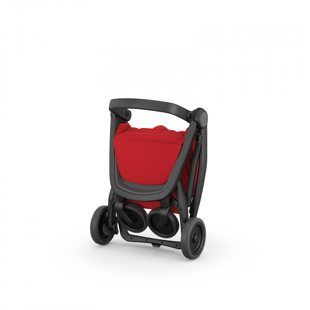 Carucior, Greentom, Classic Upp, 100% Ecologic, Black Red [6]
