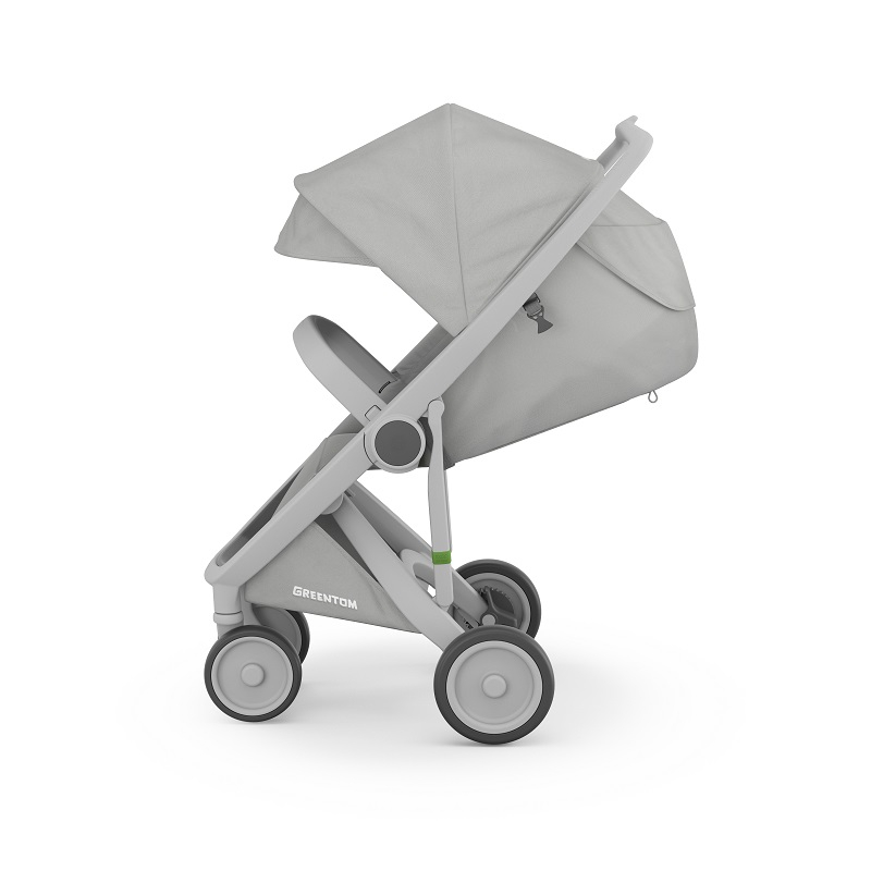 Carucior, Greentom, Classic Upp, 100% Ecologic, Grey Grey [2]