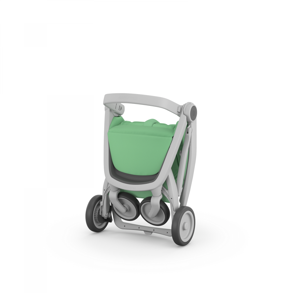 Carucior, Greentom, Classic Upp, 100% Ecologic, Grey Mint [3]