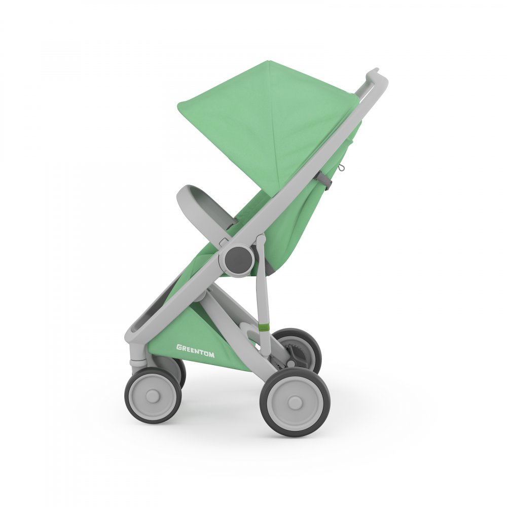 Carucior, Greentom, Classic Upp, 100% Ecologic, Grey Mint [2]