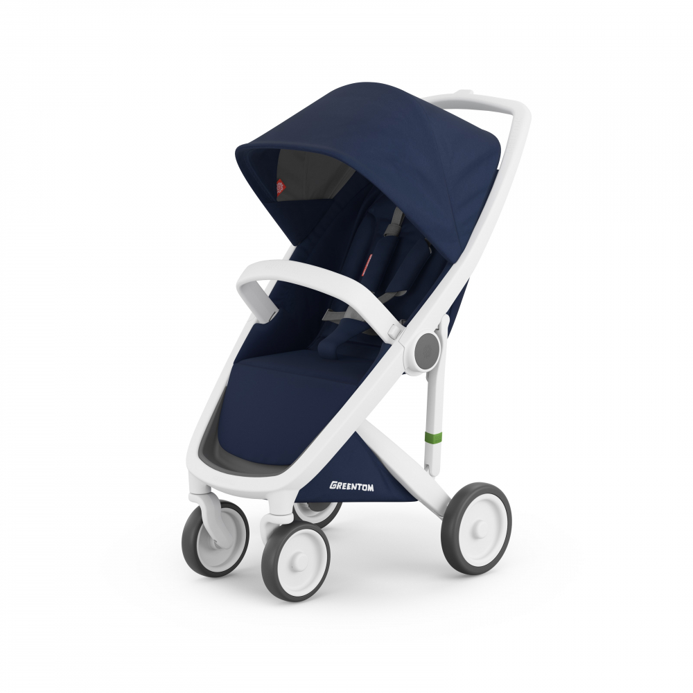 Greentom-Carucior, Greentom, Classic Upp, 100% Ecologic, White Blue [1]