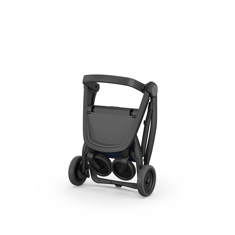Carucior, Greentom, Reversible, 100% Ecologic, Black Blue [4]