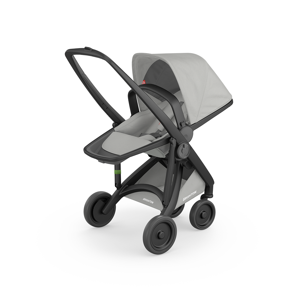 Greentom-Carucior, Greentom, Reversible, 100% Ecologic, Black Grey [1]