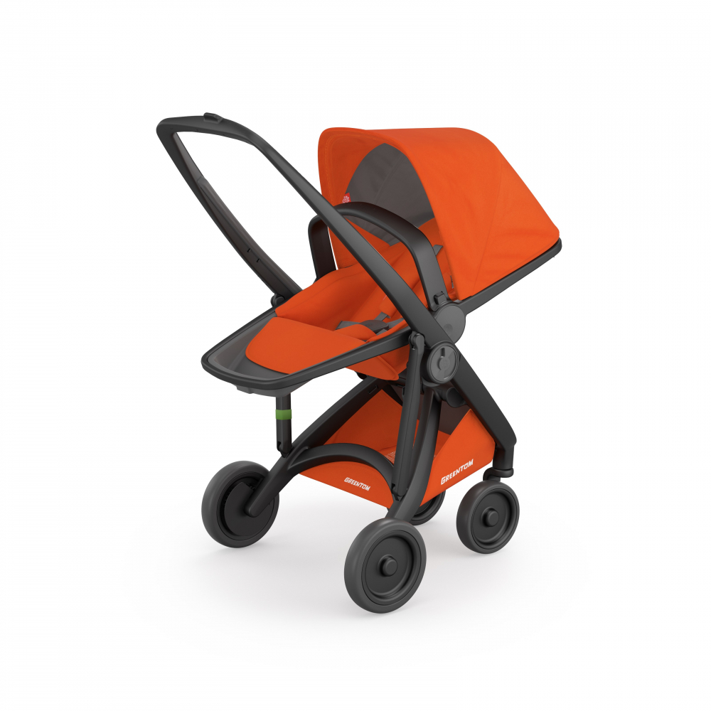 Greentom-Carucior, Greentom, Reversible, 100% Ecologic, Black Orange [1]