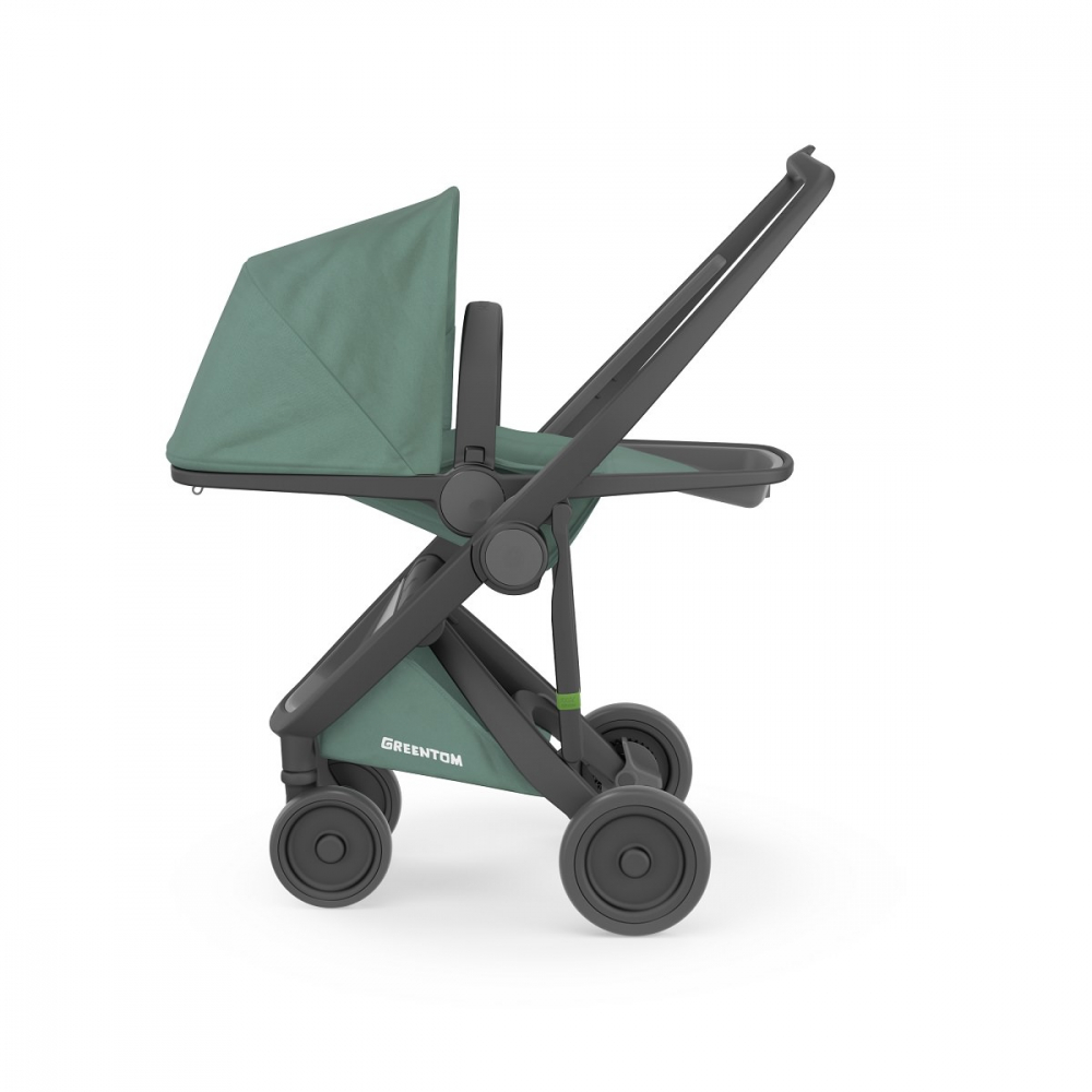 Carucior, Greentom, Reversible, 100% Ecologic, Black Sage [5]