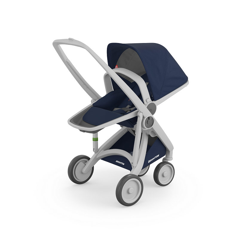 Greentom-Carucior, Greentom, Reversible, 100% Ecologic, Grey Blue [1]