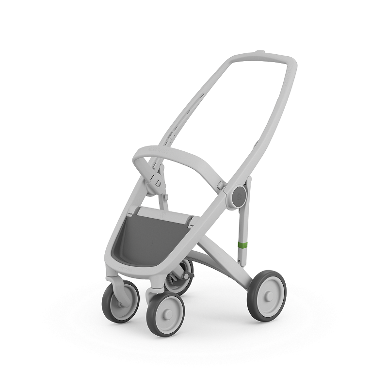 Carucior, Greentom, Reversible, 100% Ecologic, Grey Olive [4]