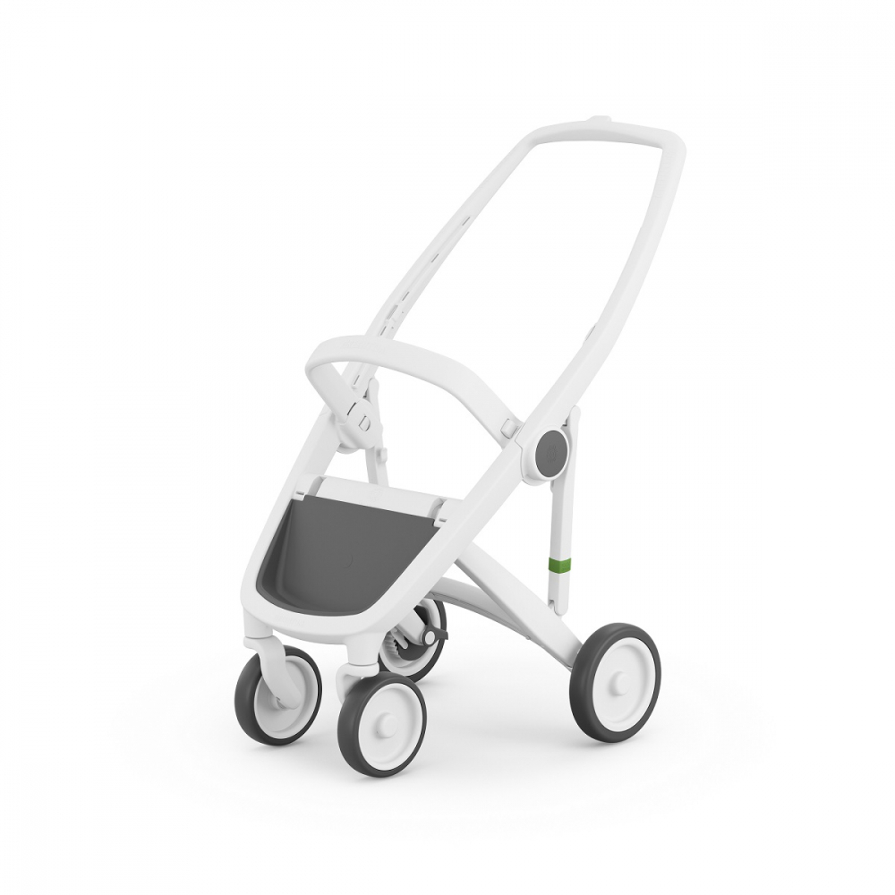 Carucior, Greentom, Reversible, 100% Ecologic, White Black [4]