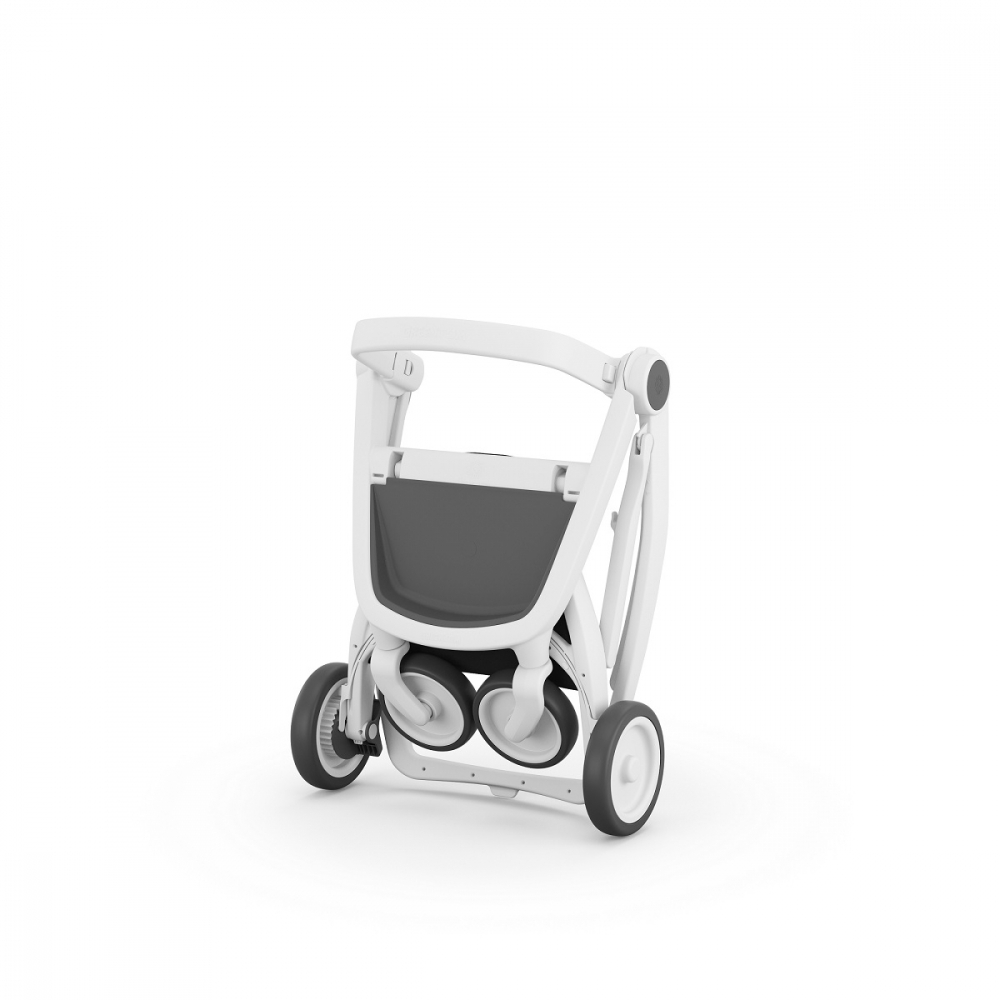 Carucior, Greentom, Reversible, 100% Ecologic, White Black [3]