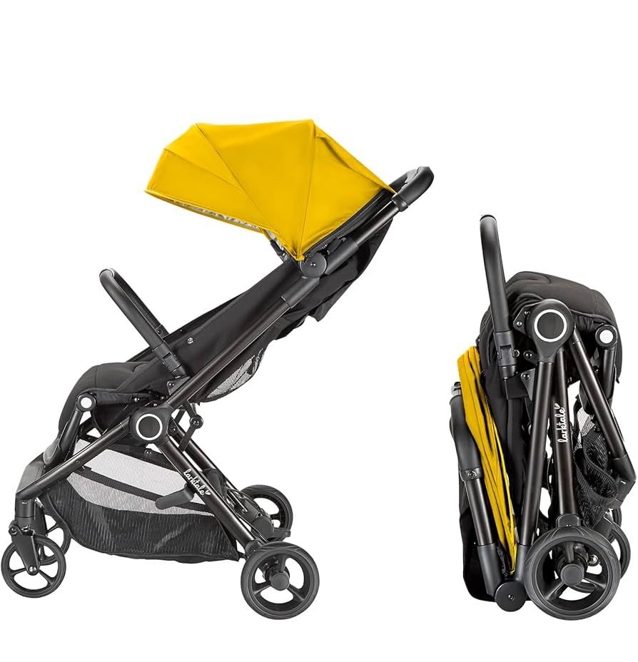 Larktale-Carucior Sport Ecologic, Larktale, Clovely Yellow [2]