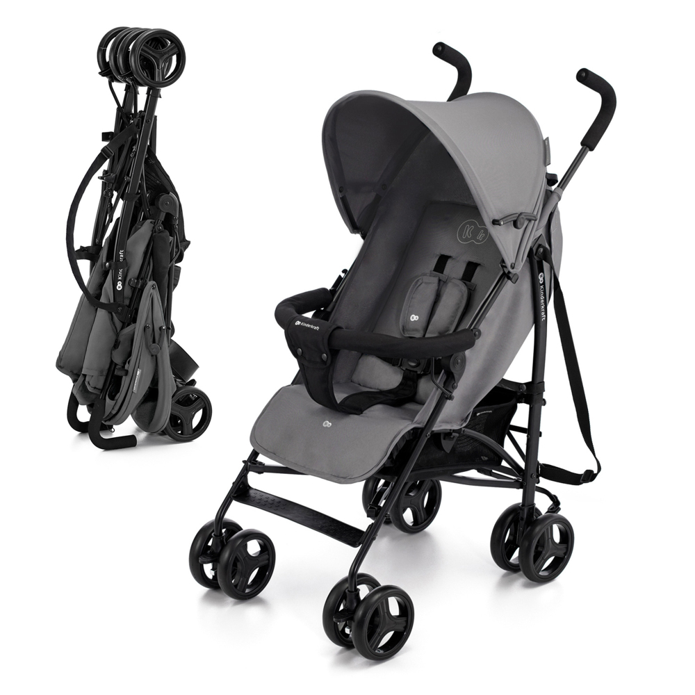 Carucior Sport Kinderkraft Tik, Tip Umbrela, Stone Grey [6]