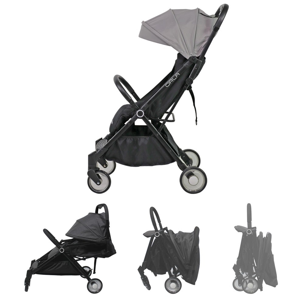 Carucior Sport Nania, Orla, Grey/Black [2]