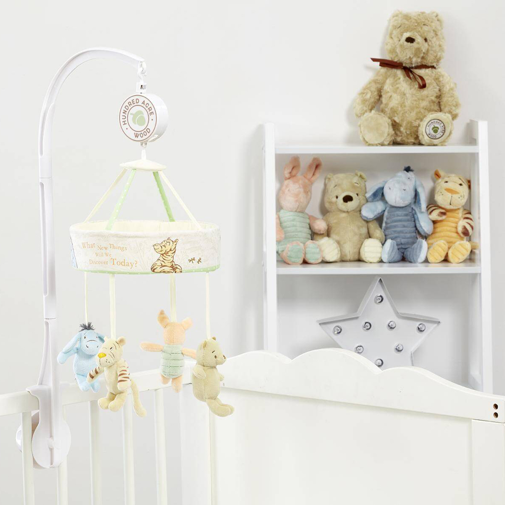 Rainbow Designs-Carusel muzical pentru patut Winnie the Pooh [2]